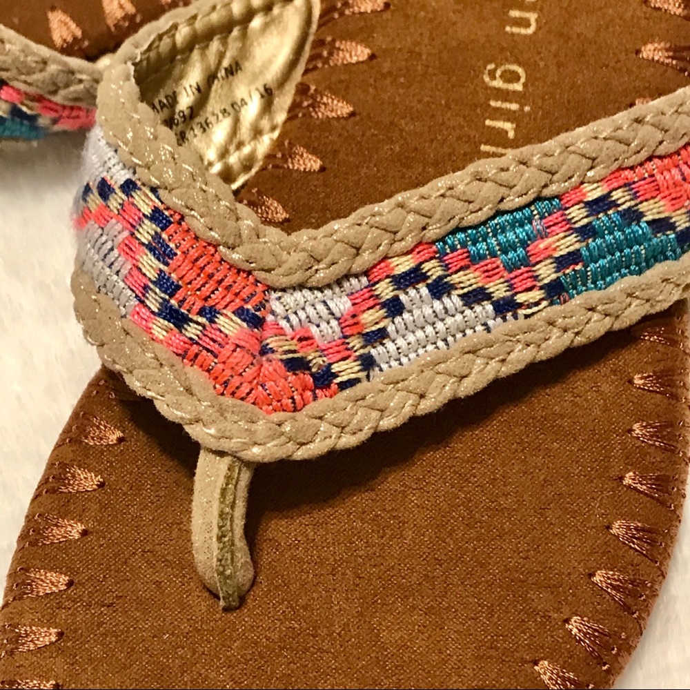 Madden girl flip-flops with embellishment - Picture 3 of 6